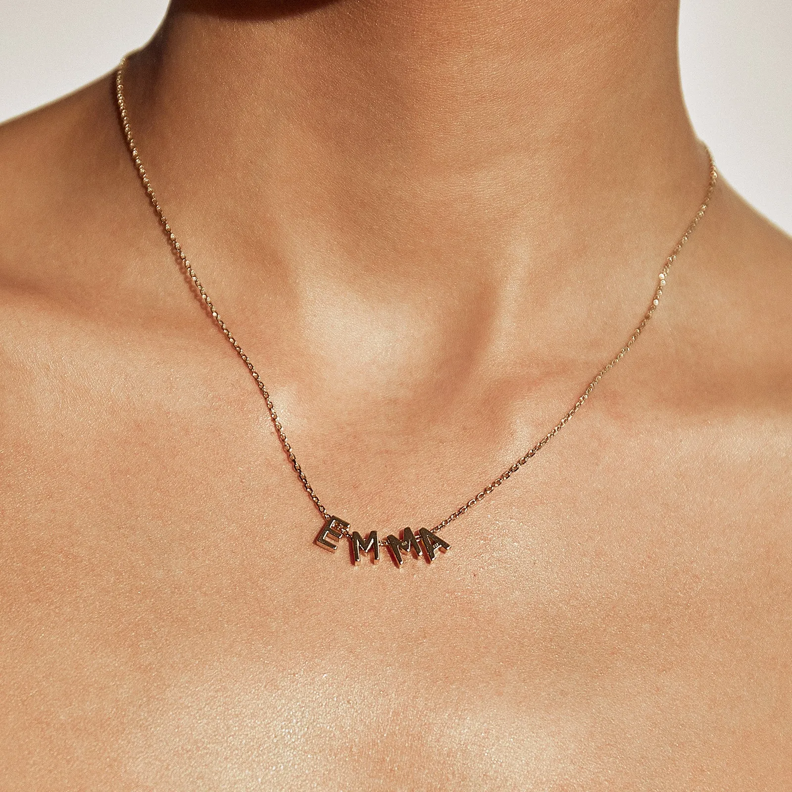 Say My Name Charm Necklace