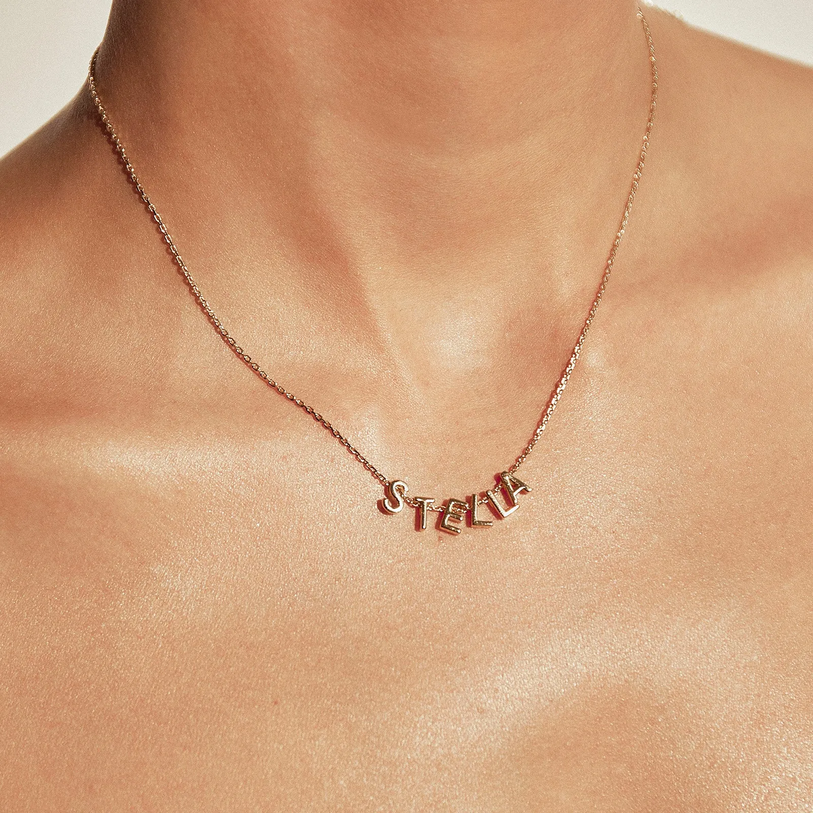Say My Name Charm Necklace
