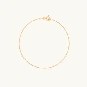 Shoreditch Chain Bracelet in Solid Gold