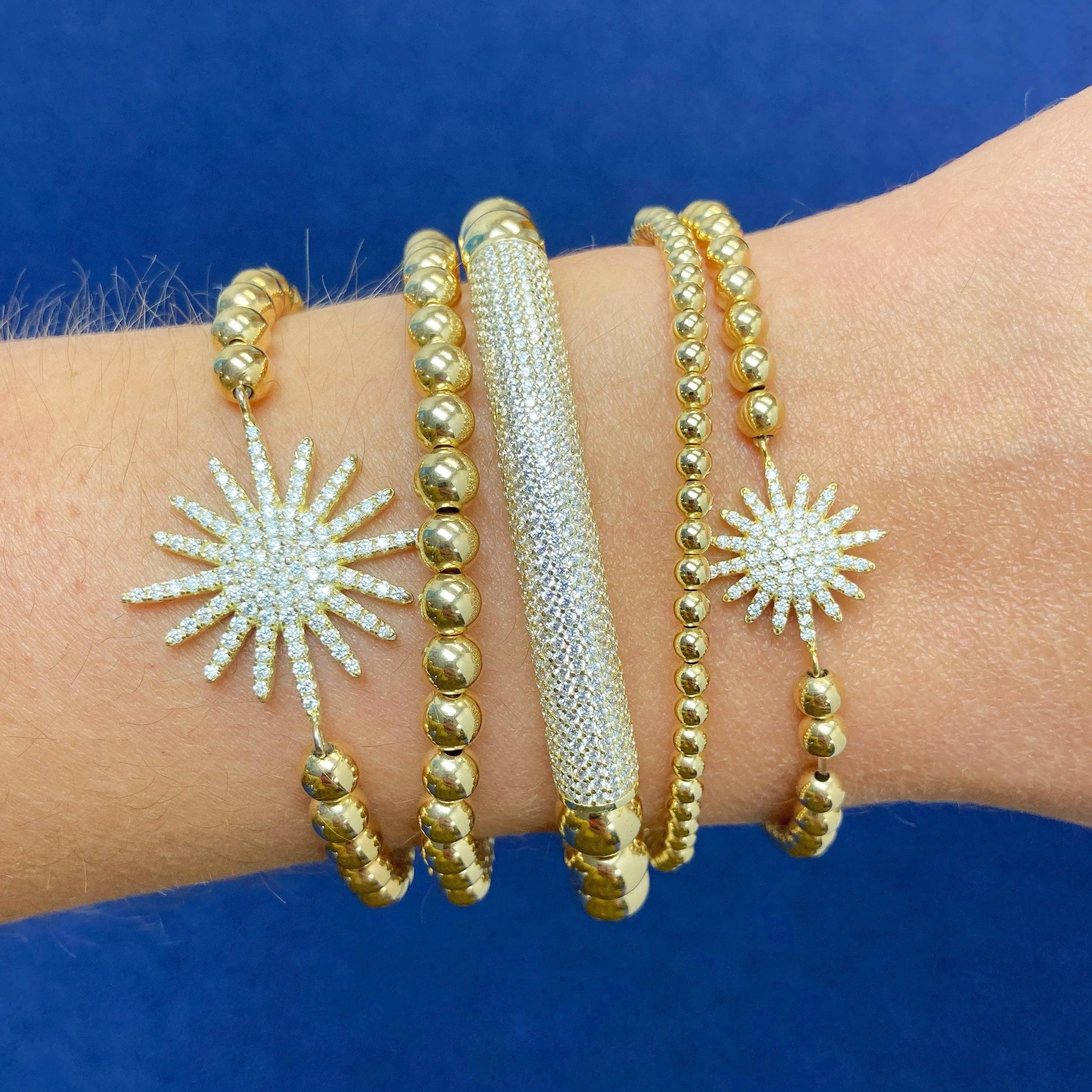 Starburst | Small Star Charm Bracelet