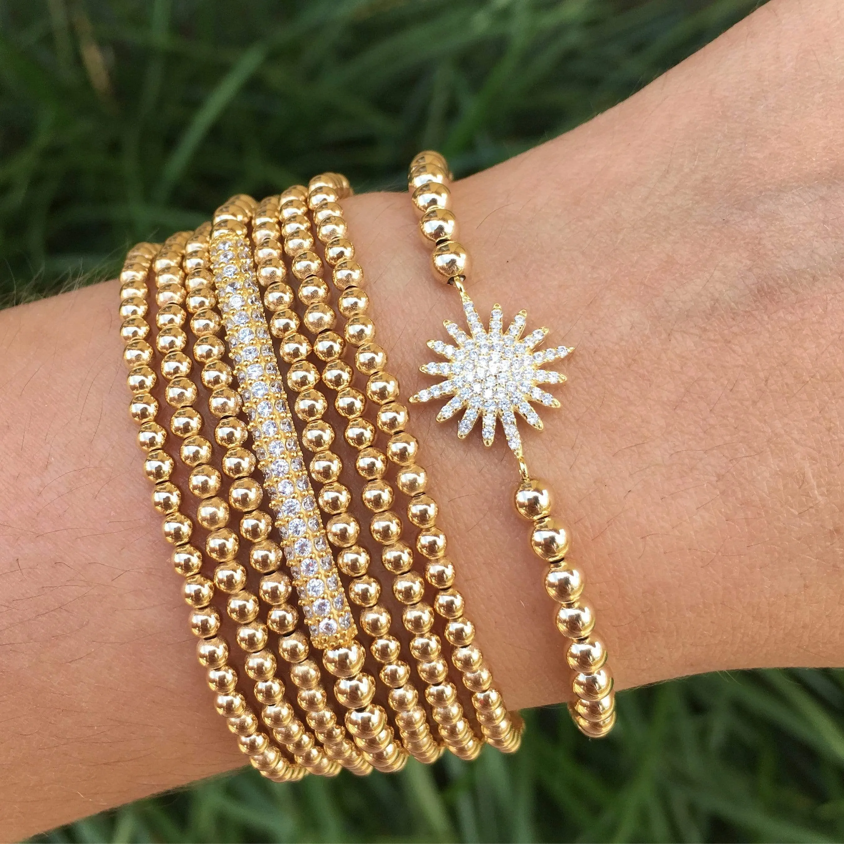 Starburst | Small Star Charm Bracelet