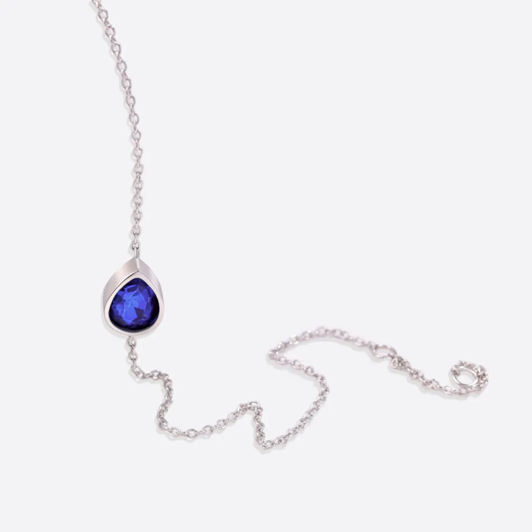 Teardrop Birthstone Bracelet
