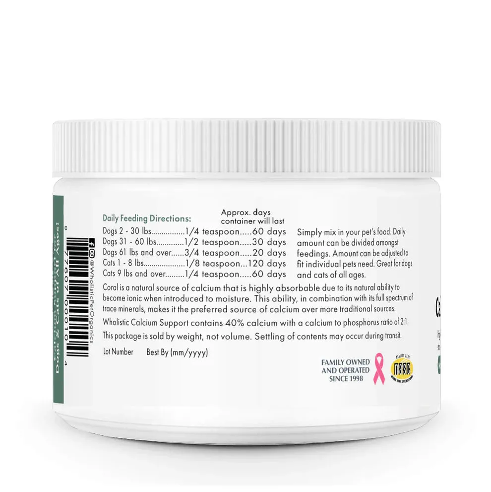 Wholistic Calcium Support