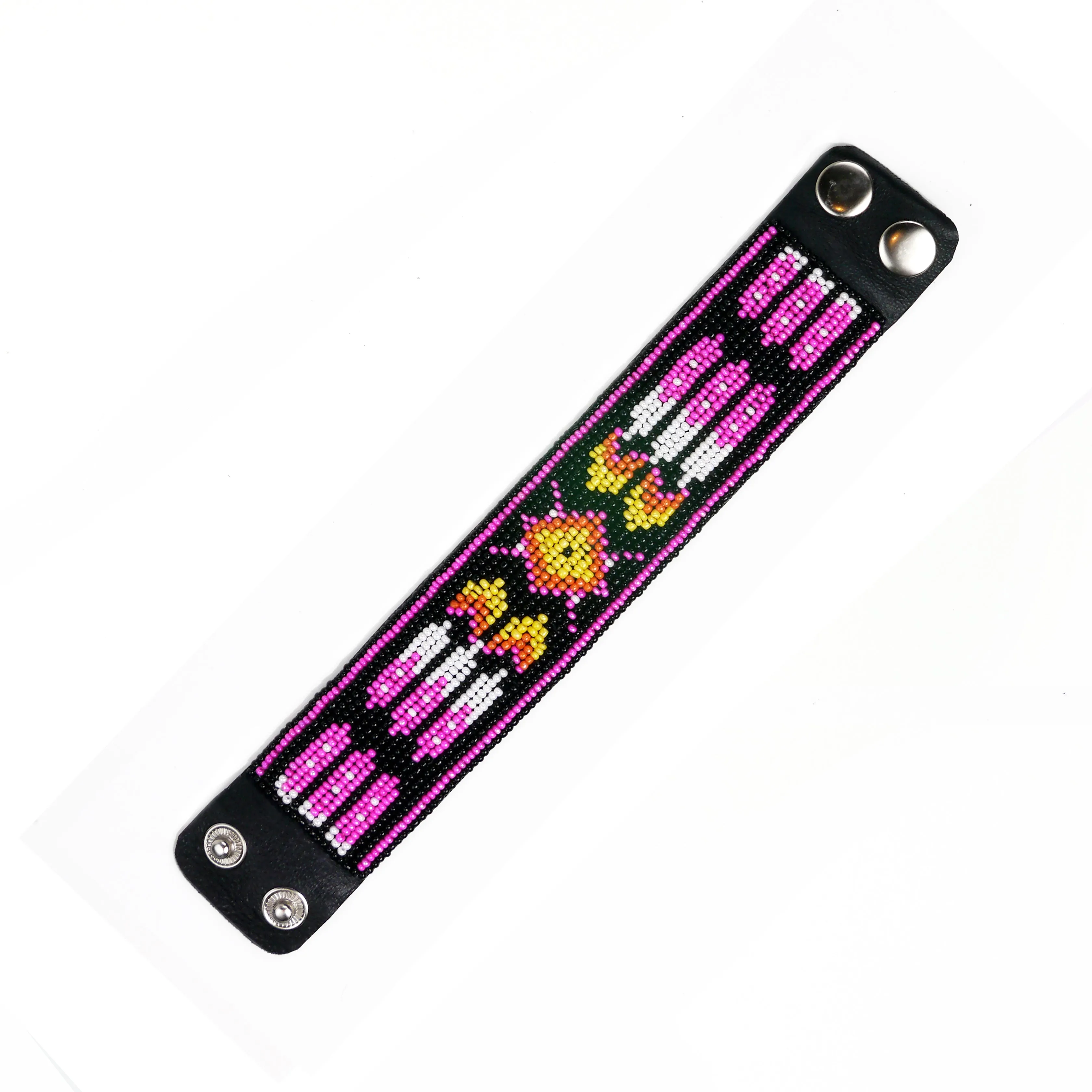Yarra - Leather Beaded Bracelet