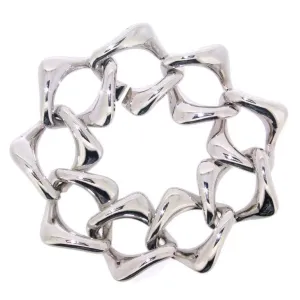 Yves Saint Laurent Bracelet Sterling Silver YSL